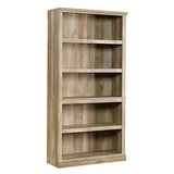 Sauder Miscellaneous Storage 5 Bookcase/Book Shelf, L: 35.28" x W: 13.23" x H: 69.76, Lintel Oak Sauder