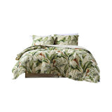 Tommy Bahama - King Comforter Set, Cotton Sateen Bedding with Matching Shams & Bedskirt, Bedding Set for All Seasons (Palmiers Green, King) Tommy Bahama
