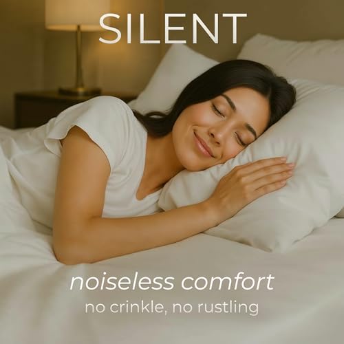 NORTHERNFARE Queen Size Premium Mattress Protector | 100% Waterproof Tencel Cover | Cooling & Breathable Deep Pocket Mattress Pad Queen | Noiseless, Hypoallergenic, Soft, Washable Fitted Bed Protector NORTHERNFARE