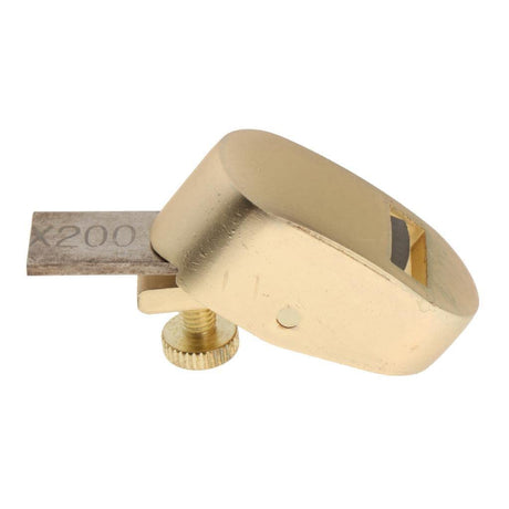 Wood Planer Hand Tool, Thumb Plane for Woodworking, Surface Smoothing and Edge Trimming - Mini Golden S MagiDeal