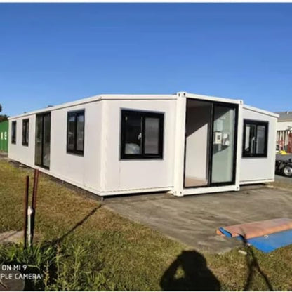 Romoxa 20FT*20F Portable Prefabricated Tiny Home - Ideal for Hotel Office Shop! Mobile Container House with Modular Design Structure for Villa, Warehouse and Workshop (20FT*20FT) - WoodArtSupply