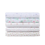 Laura Ashley Kids - Full Size Sheet Set, Soft & Wrinkle-Resistant Toddler Bedding, Fun & Whimsical Bedroom Decor, Ideal Girl Room Essentials (Posey Dance Pink) Laura Ashley