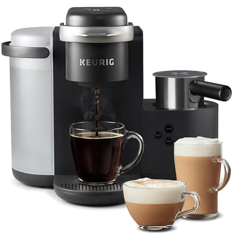 Keurig K-Cafe K-Duo Single Serve Coffee, Latte and Cappuccino Maker, Dark Charcoal Keurig