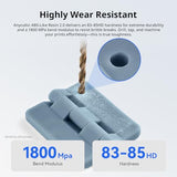 ANYCUBIC 2nd Gen Resin Technology ABS-Like Resin 2.0, 3D Printer Resin with High Toughness, More Precise Details, Low Odor, Wide Compatibility for All LCD Resin 3D Printers (Grey, 1kg)
