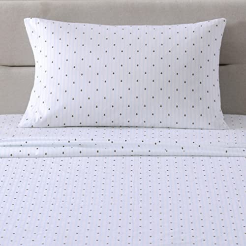 Poppy & Fritz - Full Sheets, Cotton Percale Bedding Set, Crisp & Cool, Ideal Bedding Set (Bumble Bees, Full) Poppy & Fritz