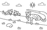 My Busy Baby Animals Coloring Book WoodArtSupply