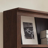 JAHRSTIM Dark Cherry 5-Tier Floor Standing Bookshelf for Home and Office Storage JAHRSTIM