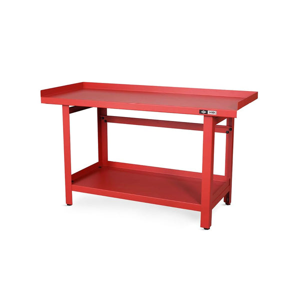 AFF Workbench - Heavy Duty Work Table with Storage Shelf - 1300 LB Cap ...