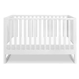 Davinci Hunter 3-in-1 Convertible Crib, White, Easy Assemble, Greenguard Gold Certified DaVinci