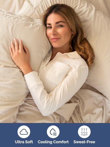 Extra Deep King Sheet Set - 6 Piece Breathable and Cooling Sheets - Hotel Luxury Bedding for Women, Men, Kids & Teens - Easy & Secure Fit - Soft, Wrinkle Free and Comfy - Extra Deep Pockets - Wheat CGK Unlimited