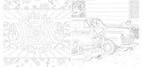 Cobra Kai: The Official Coloring Book WoodArtSupply
