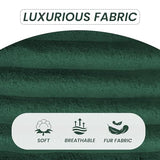 KOZIDO 8 Inches Futon Mattress Full Size, Extra Thick Futons Sofa Couch Bed with Strap Design, Japanese Floor Mattress for Adults, Folding Mattres Shredded Foam Filling (Frame Not Included), Green KOZIDO
