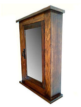 Dijkoo ZyduzscAT NUOTIRUIS Primitive Mission Medicine Cabinet/Surface Mount/Distressed Medium Finish/Solid Wood & Handmade C D&E Wood Craft Cabinets