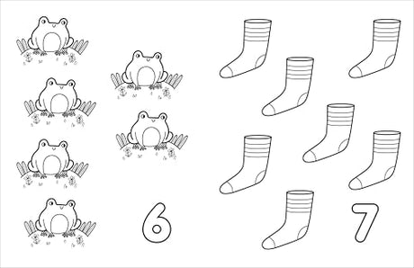 My First Toddler Coloring Book: Fun with Numbers, Letters, Shapes, Colors, and Animals! (Kids Coloring Activity Books) lotusleaffollows