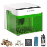 Mecpow M1 Mini Laser Engraver, 5W Laser Cutter Portable Desktop Laser Engraving, 100x100mm Engraving Area, 10000 mm/min Engraving Speed,Accuracy up to 0.01 mm, Eye Protection Design Mecpow