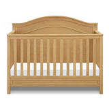 DaVinci Charlie 4-in-1 Convertible Crib in Honey | Greenguard Gold Certified DaVinci