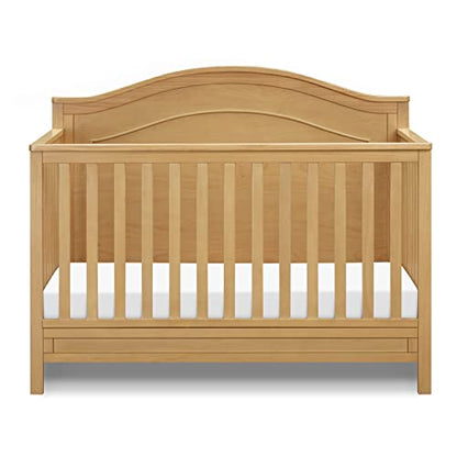 DaVinci Charlie 4-in-1 Convertible Crib in Honey | Greenguard Gold Certified