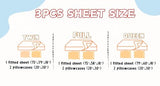 SDY 3PCS Dog Fitted Sheet, Doggy Print Pattern Bedding Sheet Full with Deep Pocket Fitted Sheet & 2 Pillowcases, Soft and Trendy, Kawaii Animals Cartoon Sheet for Boys, Girls and Teens, Full SDY