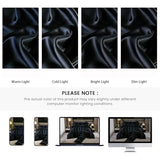Satin Queen Comforter Set Silk Like Satin Bedding Set Hotel Soft Polyester Black Bed Set Luxury Silky Pillow Cover with Quilt Set Ruffle Down Comforter Home Decor Bedding_Dreamer