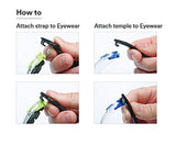 3M Safety Glasses Solus 1000 Series ANSI Z87 Scotchgard Anti-Fog Clear Lens Low Profile Blue/Black Frame 3M
