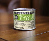 FamoWood 36141122 Original Wood Filler - 1/4 Pint, Mahogany FamoWood