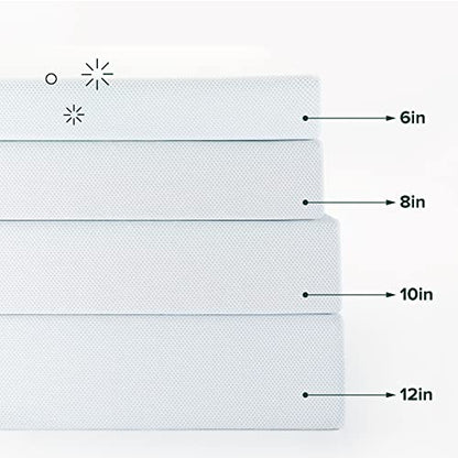 ZINUS 6 Inch Green Tea Cooling Memory Foam Mattress [New Version], Twin, Fiberglass Free, Medium Firmness, Cooling Gel Foam, Certified Safe Foams & Fabric, Mattress in A Box