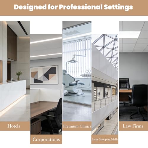 Modern Reception Desk with Counter,L-Shaped Reception Desk,86.6" Front Counter Table with Adjustable File Cabinet & Keyboard Tray,Suitable for Offices,Lobby,Hotel（R-high） Laxodor