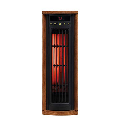 duraflame Electric Tower Heater, Oscillating Tower and Space Heater for Office or Large Room up to 1,000 Square Feet