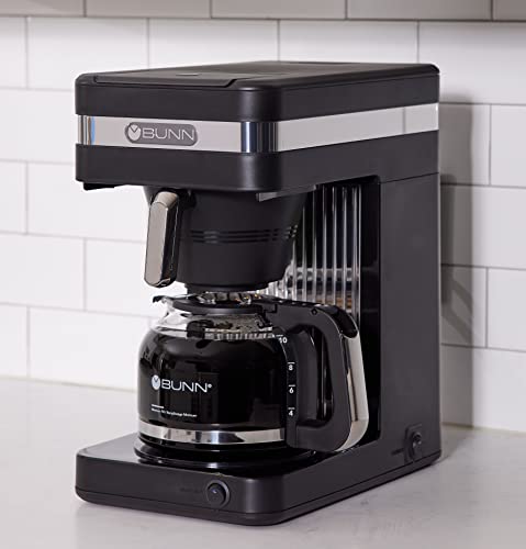 BUNN CSB2B Speed Brew Elite 10-Cup Coffee Maker, Black/SST BUNN