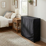 WOMACO Universal Rollaway Bed Cover, Folding Storage Cover Protector (Black, Twin / 38 Inch) WOMACO
