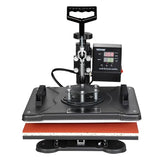 VEVOR 8 in 1 Heat Press Machine Combo, 360° Swing Away Tshirt Press Machine for Printing Hat Mug T Shirts Cap, 12x15 Digital Multifunctional Sublimation Heat Transfer Machine VEVOR