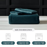 WARMDERN Peacock Blue Flannel Velvet Duvet Cover King Size Duvet Cover Bedding Sets, 3pcs Ultra Soft Luxury Textured Modern Crystal Velvet Duvet Covers with Zipper Closure(Peacock Blue, King) WARMDERN