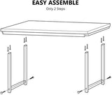 Tribesigns Computer Desk, 55 inch Large Office Desk Computer Table Study Writing Desk Workstation for Home Office, Rustic Brown Tribesigns