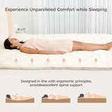 Miisong Japanese Floor Mattress with Washable Cover, Folding Futon Mattresss, Tatami Mat Sleeping Pad with Thicken Memory Foam, Roll Up Floor Lounger Bed for Kids Adults (Twin 80"×39"×2.6") Miisong