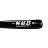 BamBooBat by Pinnacle Sports Equipment INC. Youth Durable Bamboo Baseball Bat for Players Aging 5-13 Years Old, White Handle/Black Barrel, 30 Inch, YHWBB30 BamBooBat