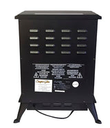 Comfort Glow ES4215 Ashton Electric Stove Black, Length: 11.5in, Width: 16.5in, Height: 23in Comfort Glow