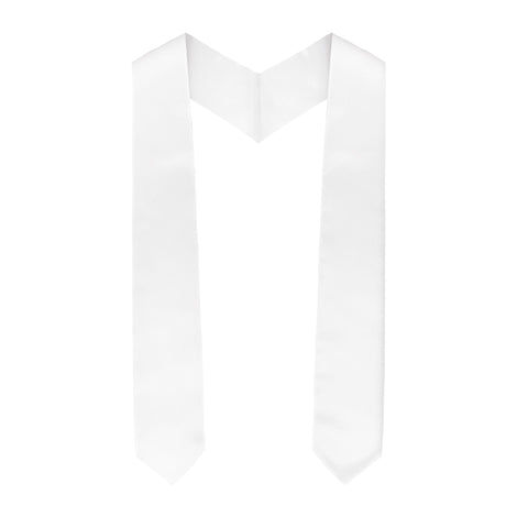 Graduation Stole Graduation Sash Graduation Stole Class of 2025 White Graduation Stole White Sash Honors Graduation Stoles Graduation Shawl Sublimation Stoles Blanks White Stole Graduation to Write on Linsuminn