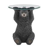 Powell Furniture Barney Bear, Dark Brown Accent Table Powell Furniture