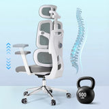 Ergonomic Office Chair 500 LBS Home Mesh Office Chair Comfortable Gaming Desk Chairs Adjustable 90-125° Tilt Rolling Computer Chairs with Wheel 3D Armrest ESaure