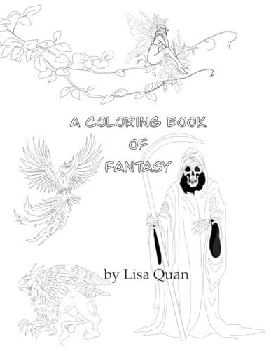 A Coloring Book of Fantasy WoodArtSupply