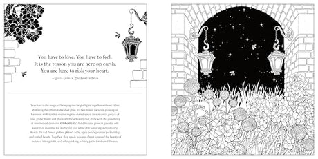 Floriographic: Midnight Garden: An Artist’s Coloring Book of Nighttime Floral Wonders Castle Point Books