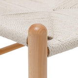POLY & BARK Weave Chair, Single, Natural POLY & BARK