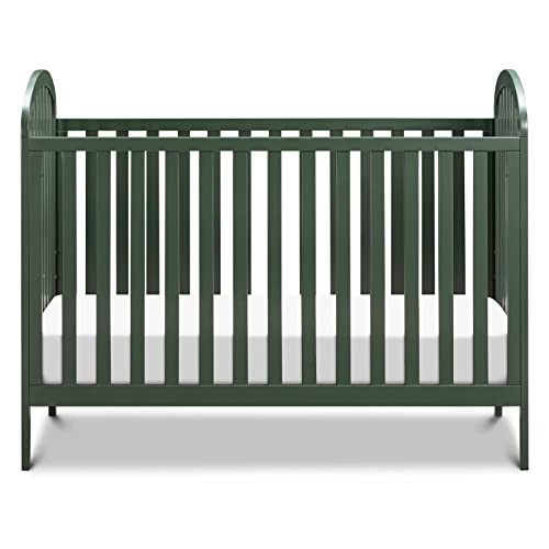 DaVinci, Beau 3-in-1 Convertible Crib in Forest Green, Greenguard Gold Certified - WoodArtSupply