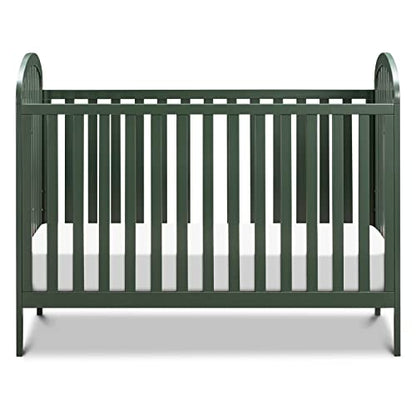 DaVinci, Beau 3-in-1 Convertible Crib in Forest Green, Greenguard Gold Certified - WoodArtSupply