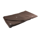 Mytee Products 20' x 40' Dark Brown 12oz Canvas Tarp with Grommets - Water Resistant - Heavy Duty Canvas Tarps - Multipurpose Tarpaulin Cover for Canopy Tent, Roof, Camping, Semi Trucks & Cargo Mytee Products