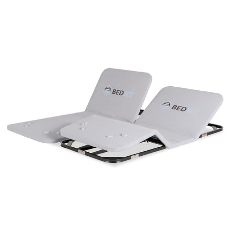 BedJet Adjustable Bed Frame - New Technology - Ultra-Slim 1.75" Thick Zero Clearance Legless Design for Any Bed Including Platform & Storage beds - Zero Gravity, Anti-Snore (Split King Frame Only) BedJet