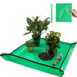 Onlysuki Repotting Mat for Indoor Plant Transplanting Control Mess, 26.8"X26.8" Waterproof Succulent Potting Mat Square Planting Tray Soil Change Mat Gardening Gifts for Plant Lovers Onlysuki