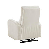Lexicon Power Lift Recliner Chair for Elderly with Remote Control, Gentle Lift Motion, Side Pocket Armrest, Corduroy Upholstered Electric Recliner for Living Room/Bedroom, Easy Assembly, Beige Lexicon