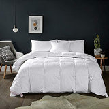 MAPLE DOWN Soft Full Size Comforter Duvet Insert-Down Alternative Comforter with Corner Tabs-Lightweight Fluffy Breathable Machine Washable (White, 82“x86”) MAPLE DOWN