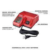M18 18-Volt Lithium-Ion XC Starter Kit with Two 5.0Ah Batteries and Charger Milwaukee